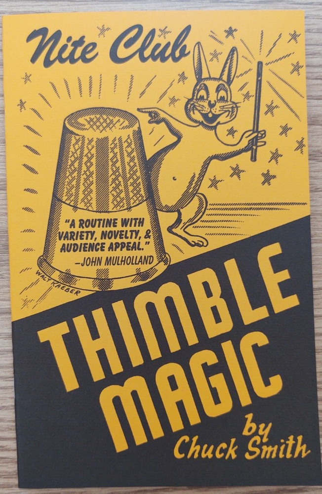 Nite Club Thimble Magic by Chuck Smith