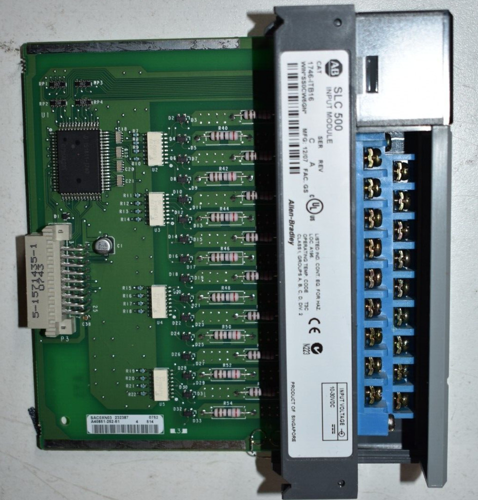 1746-ITB16 ALLEN BRADLEY INPUT MODULE SER C