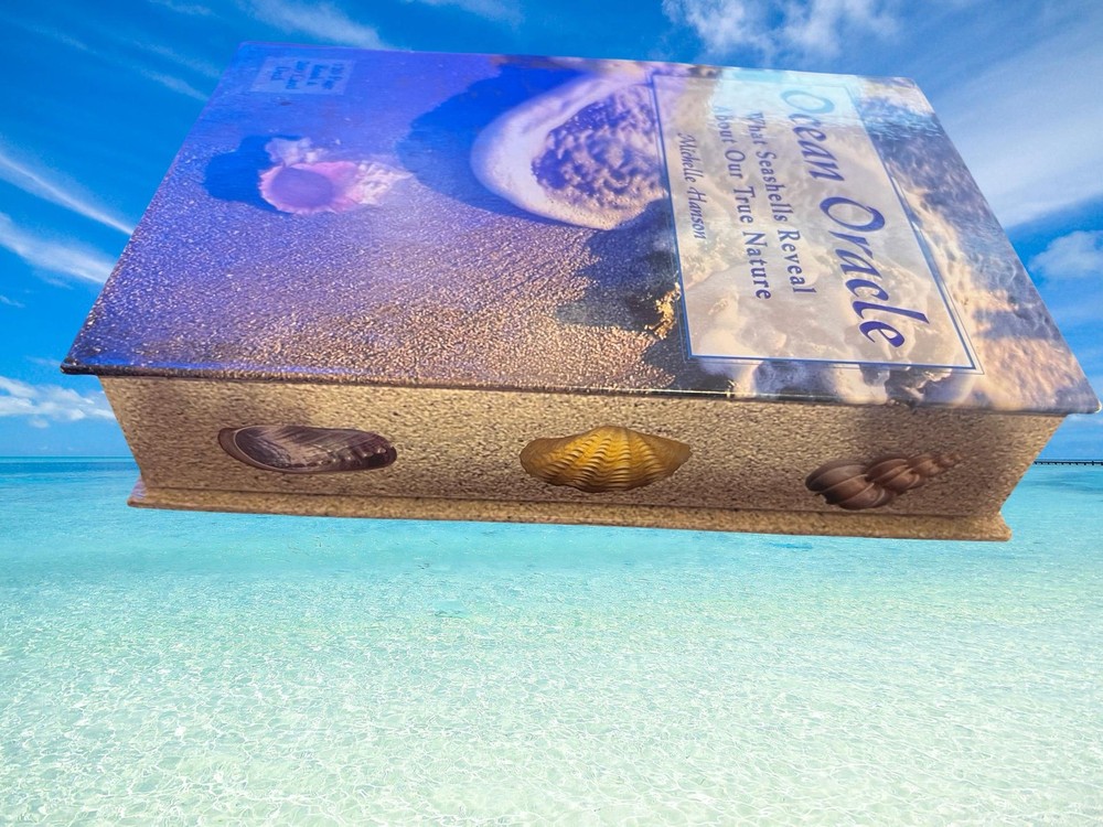 Ocean Oracle Card Deck By Michelle Hanson Seashell Divination Oracle Set