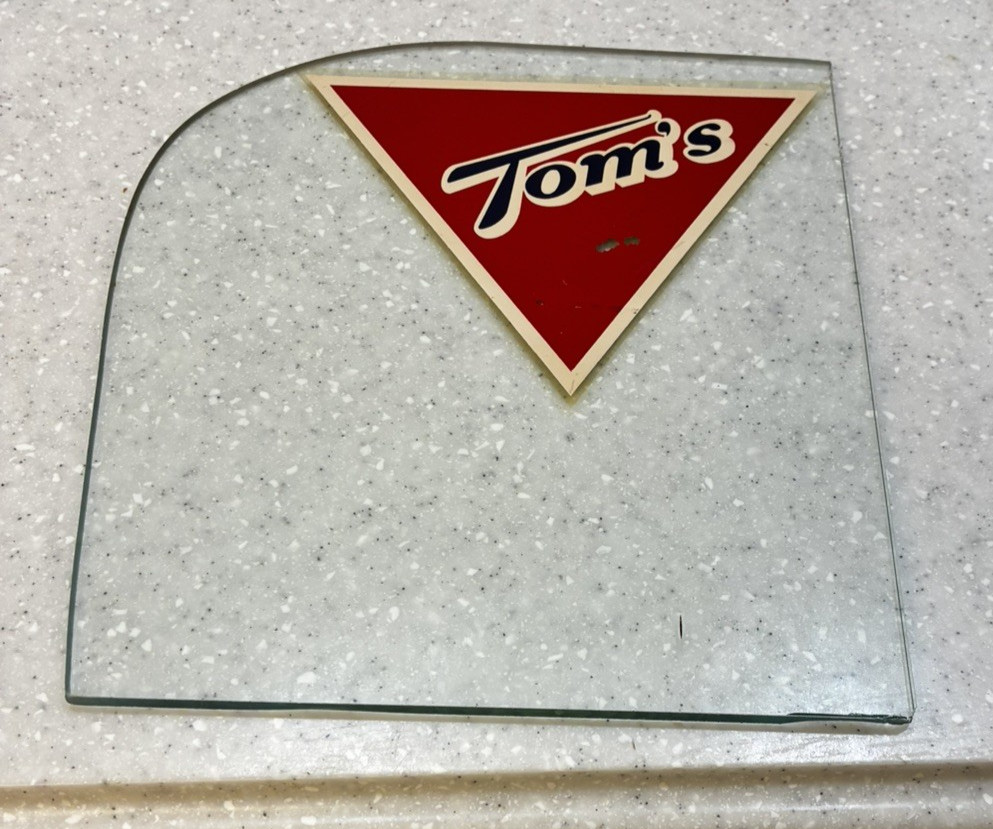 Toms Glass Peanut or Cracker Display