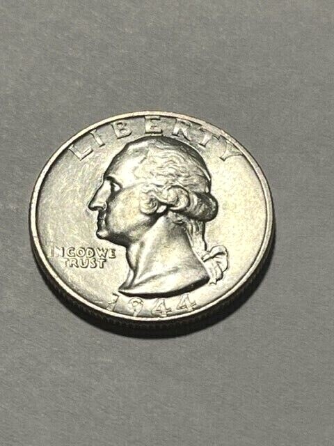 1944-P Washington Silver Quarter Unc++ #19082