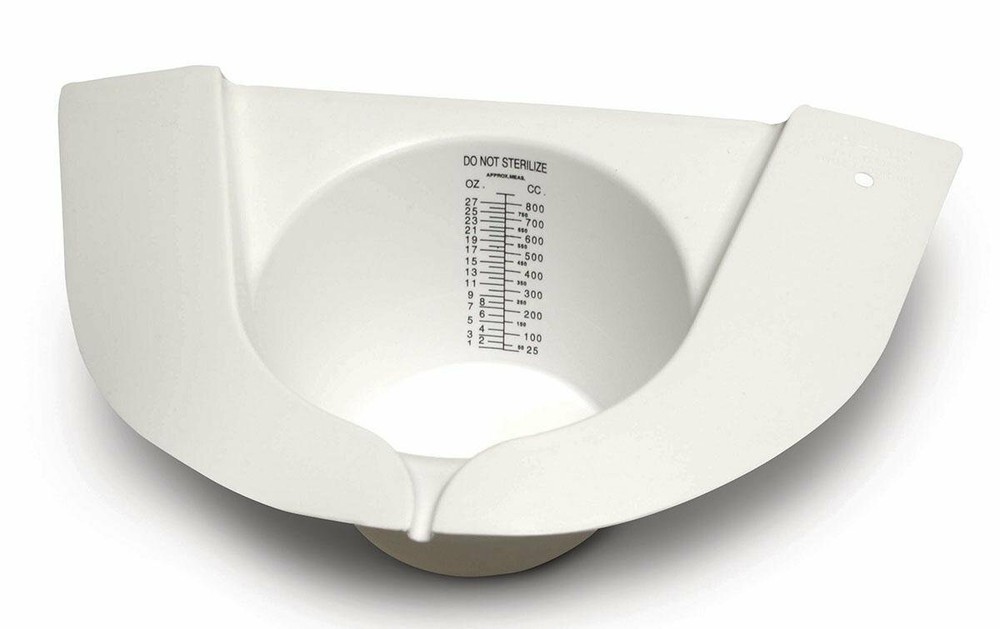 McKesson Polypropylene Commode Specimen Collector Without Closure -Case of 100