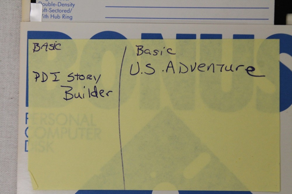 13 Pcs 5.25 Inch Floppy Disk Educational Different Software Math Science Shapes