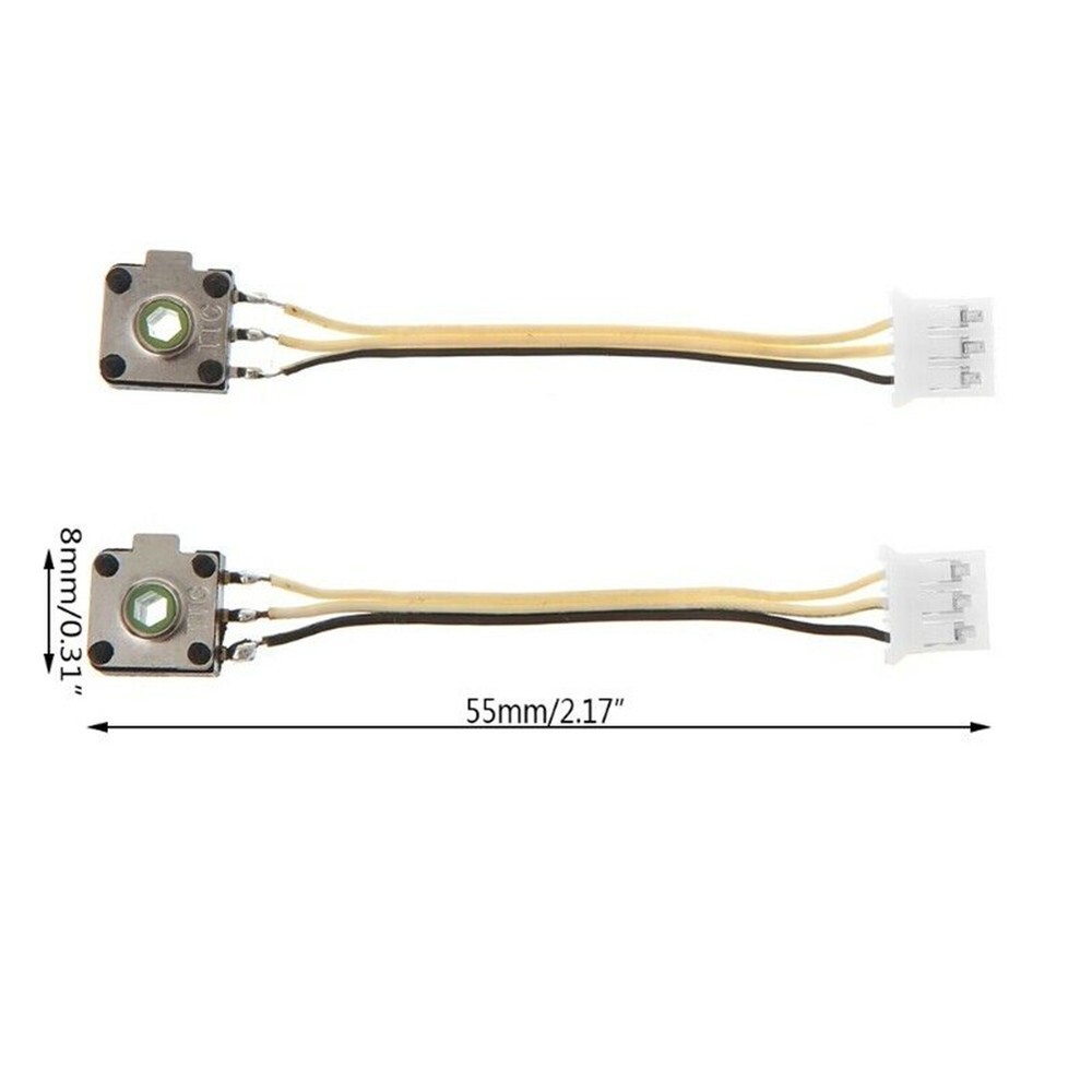 2Pcs Encoder for Razer Mouse Razer Naga 2014 Mamba 5G/V2 Encoder Mouse Wheel