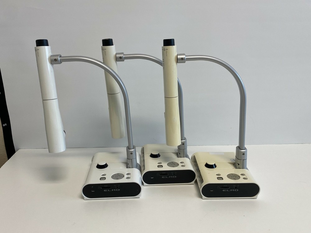 Lot #12: Lot of 3 Elmo TT-02RX Interactive Document Camera