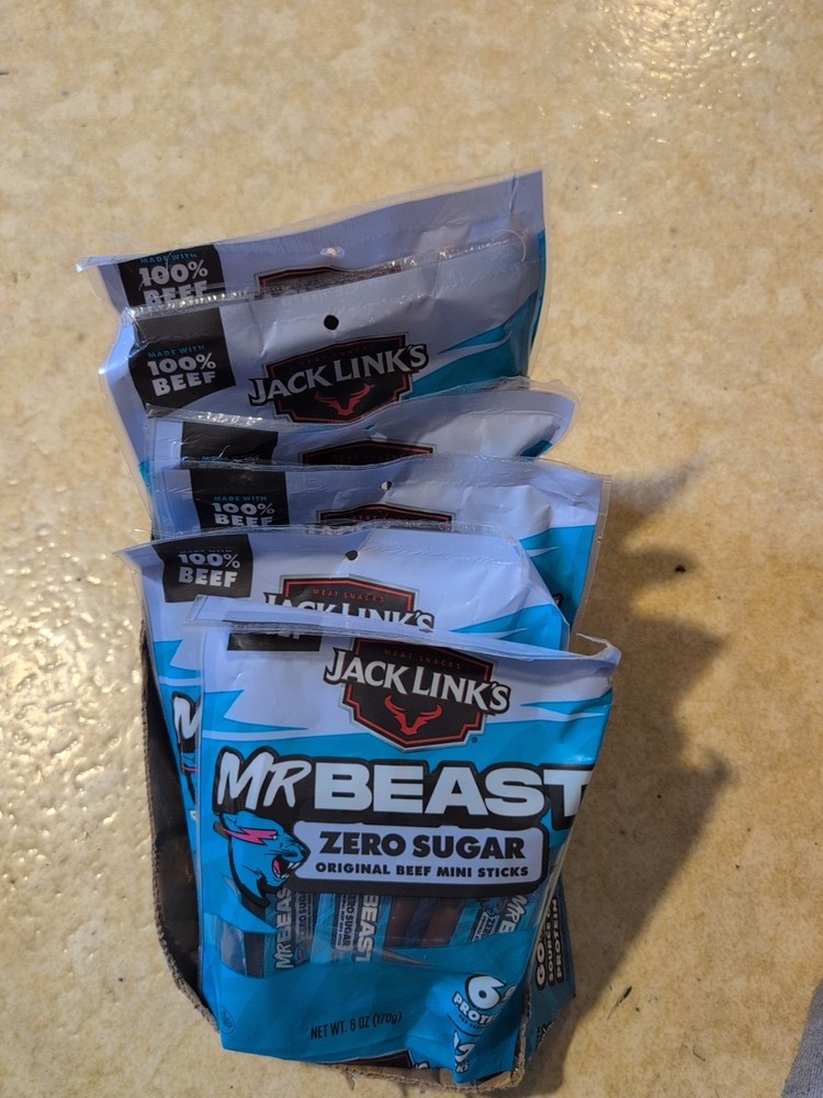 Jack Link's Mr Beast Mini Beef Sticks