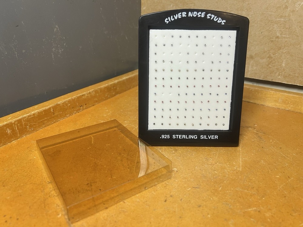 .925 Sterling Silver Nose Studs, (Small Tiny ) ~