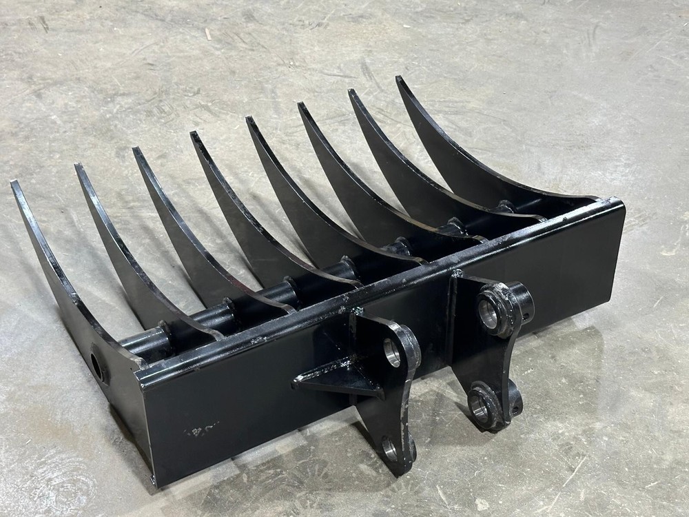3.5 Ton Excavator Rake Attachment For Rippa