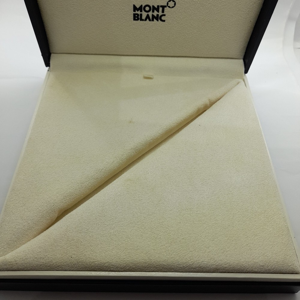Montblanc Original Presentation Box Black Leatherette Case