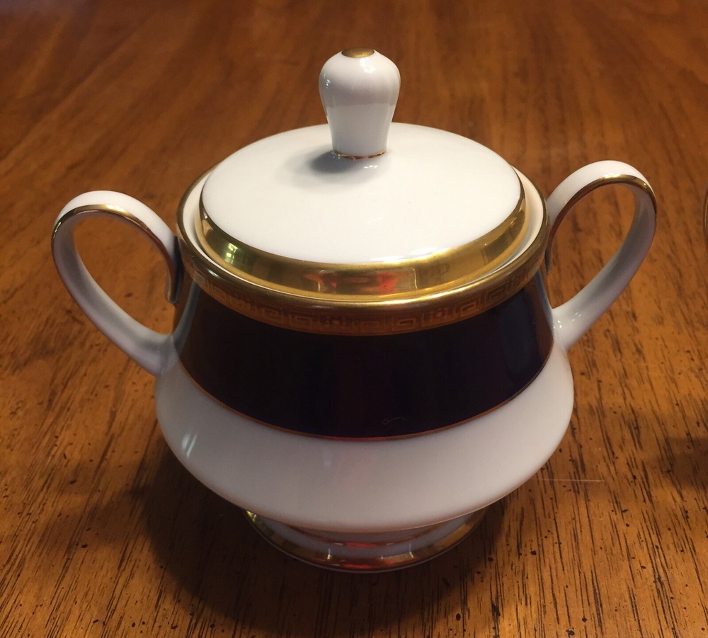 Noritake Legacy Valhalla #2799 Creamer & Sugar Bowl Set