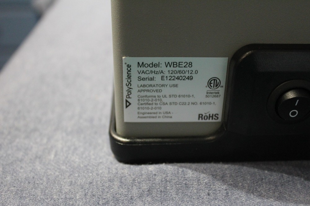 VWR WB28 WBE28 Water Bath with Keyboard Digital Temperature Process Controller