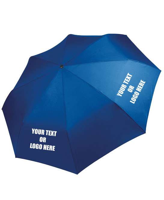 Personalised Custom Foldable Mini Umbrella KiMood Folding Brolly Design