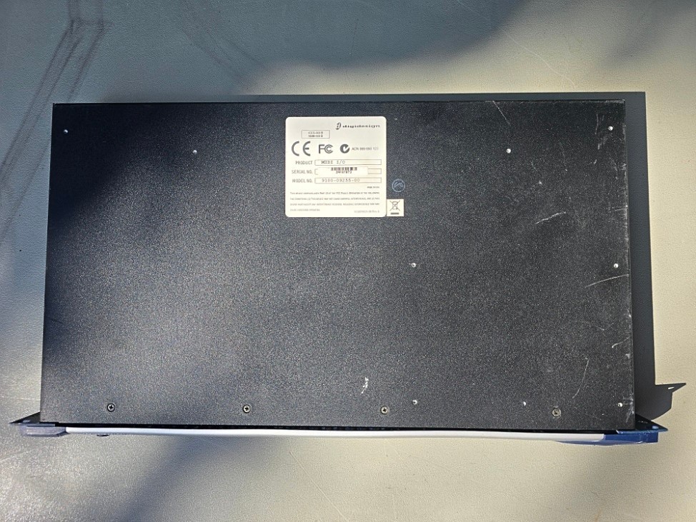 Avid Digidesign MIDI I/O interface.