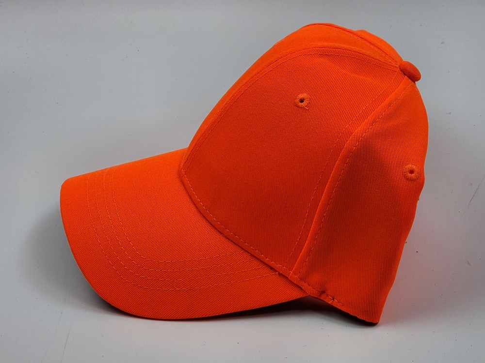 Paramount Outdoors Blaze Orange Hunting Hat Ball Cap - Adjustable Snapback