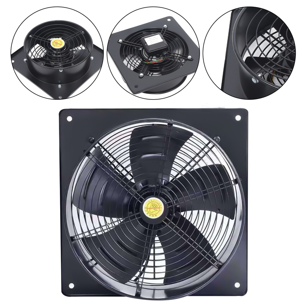 Wall Exhaust Fan High Airflow Low Noise Explosion-Proof Ventilation Extractor