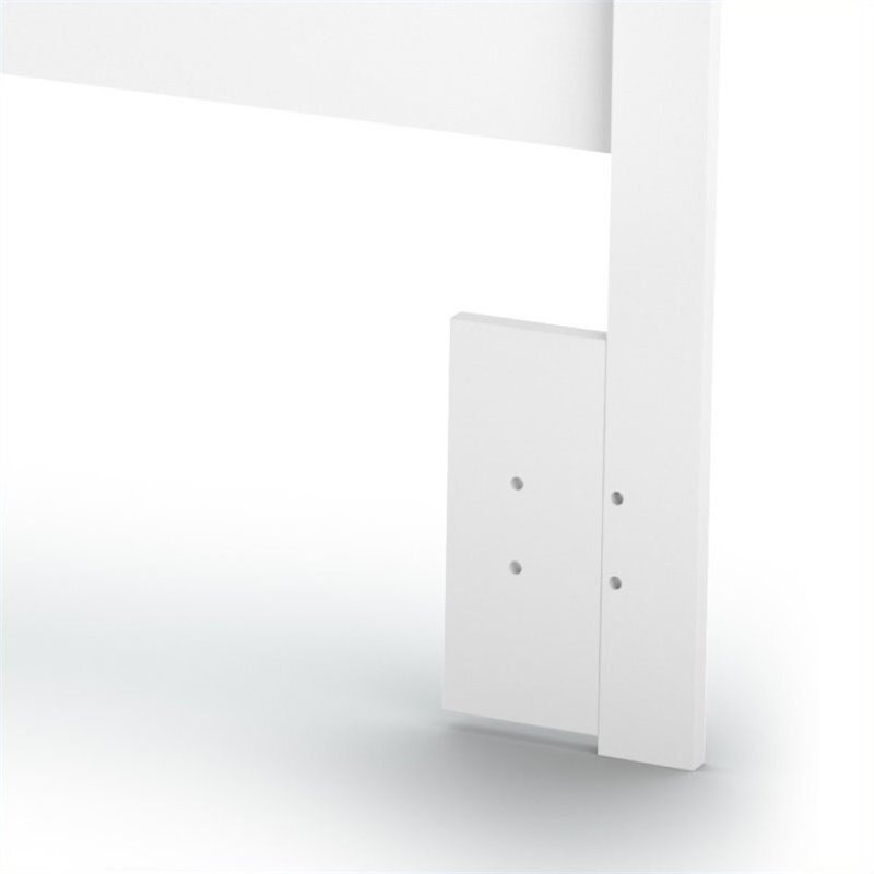 South Shore Breakwater Full Queen Panel Headboard in White