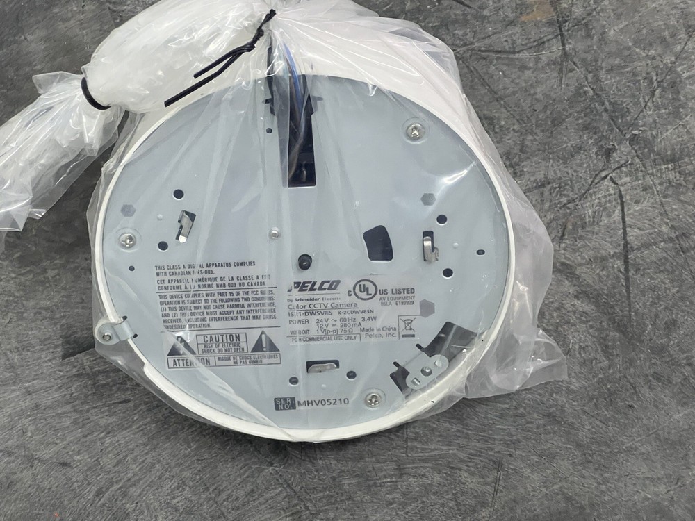 PELCO IS21-DWSV8S Color CCTV Dome Camera
