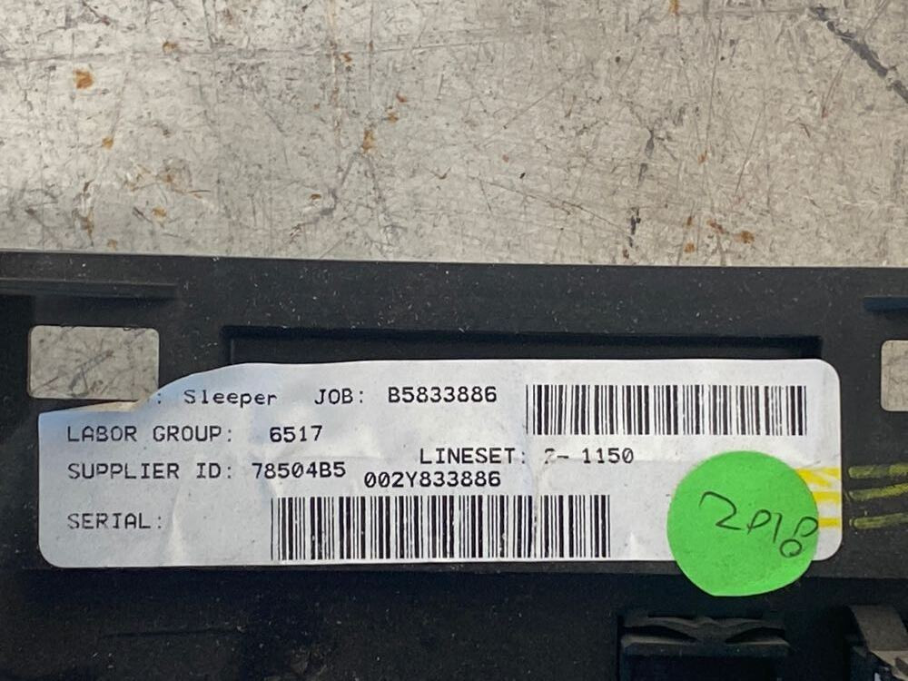 2019 International LT Climate Control (718-10558)