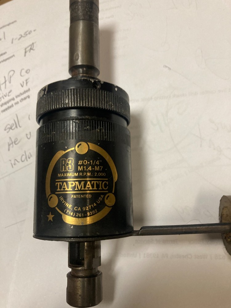 Tapmatic R3 Reversible Tapping Head 3/4" shank