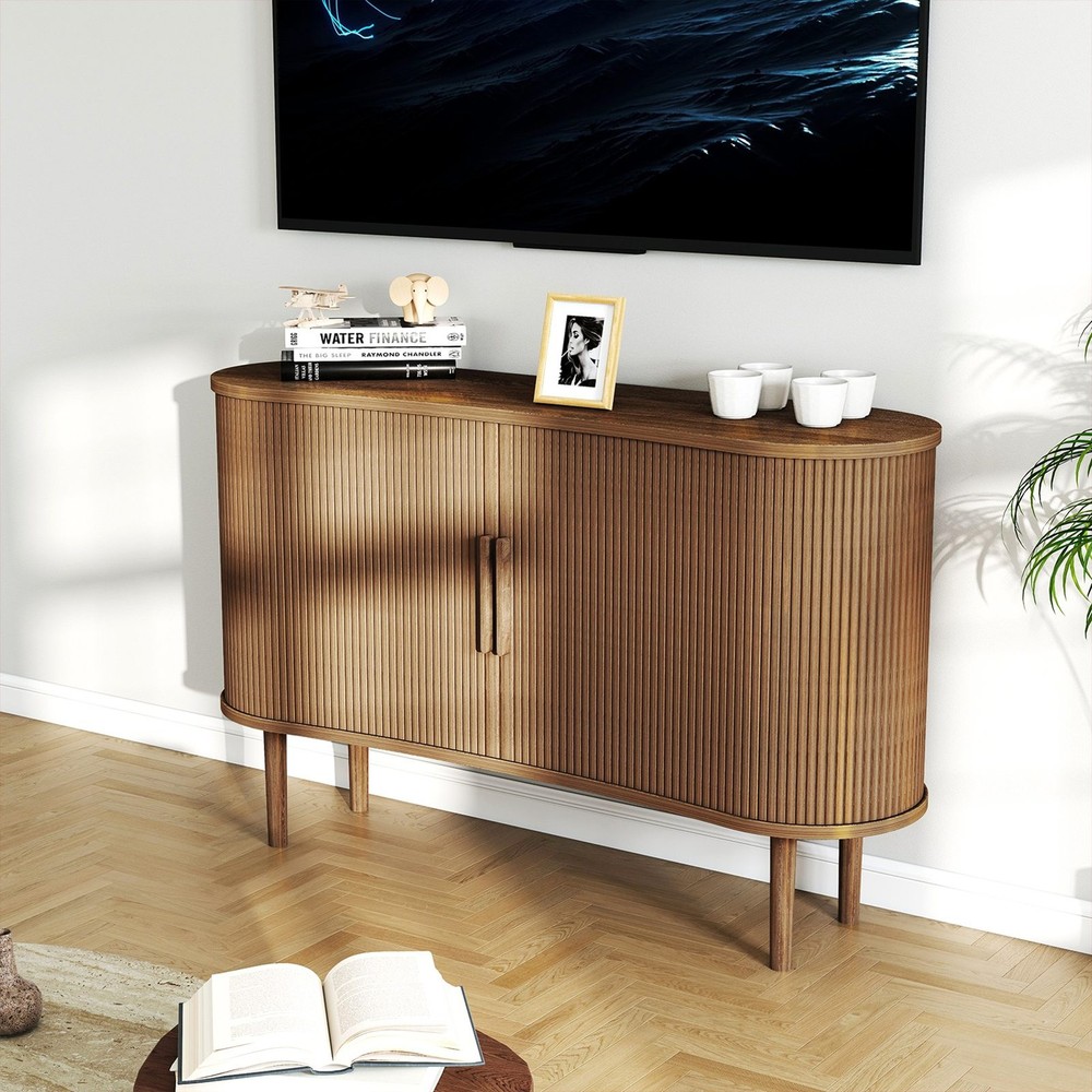 1.4M Long Modern Sideboard With Doors For Kitchen Storage TNBI