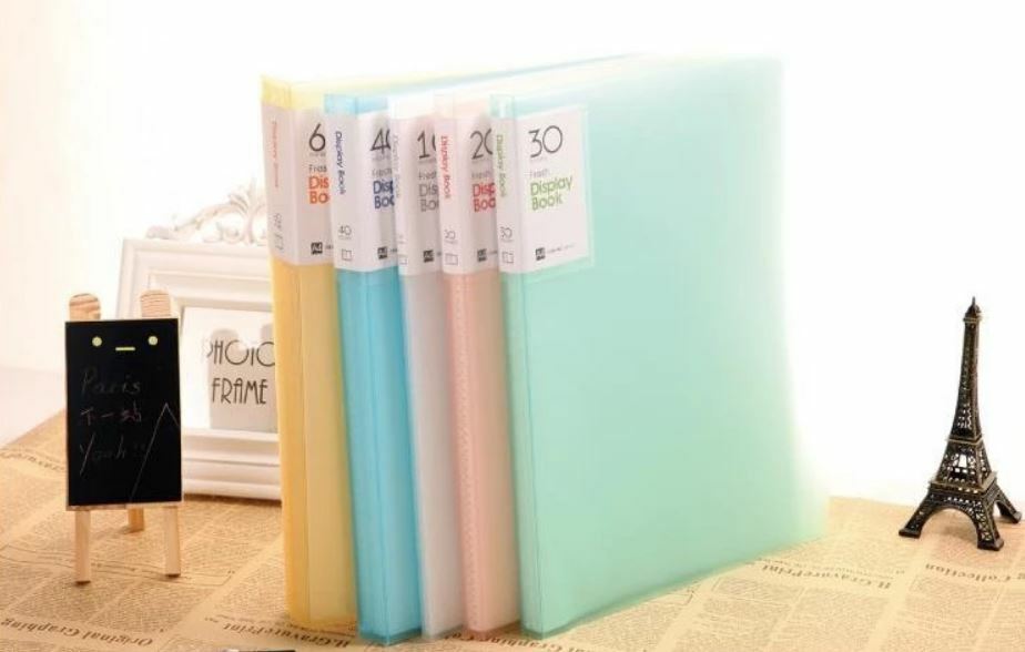 40-Pocket Bound Sheet Protector Presentation Book - Letter size/A4 inserts