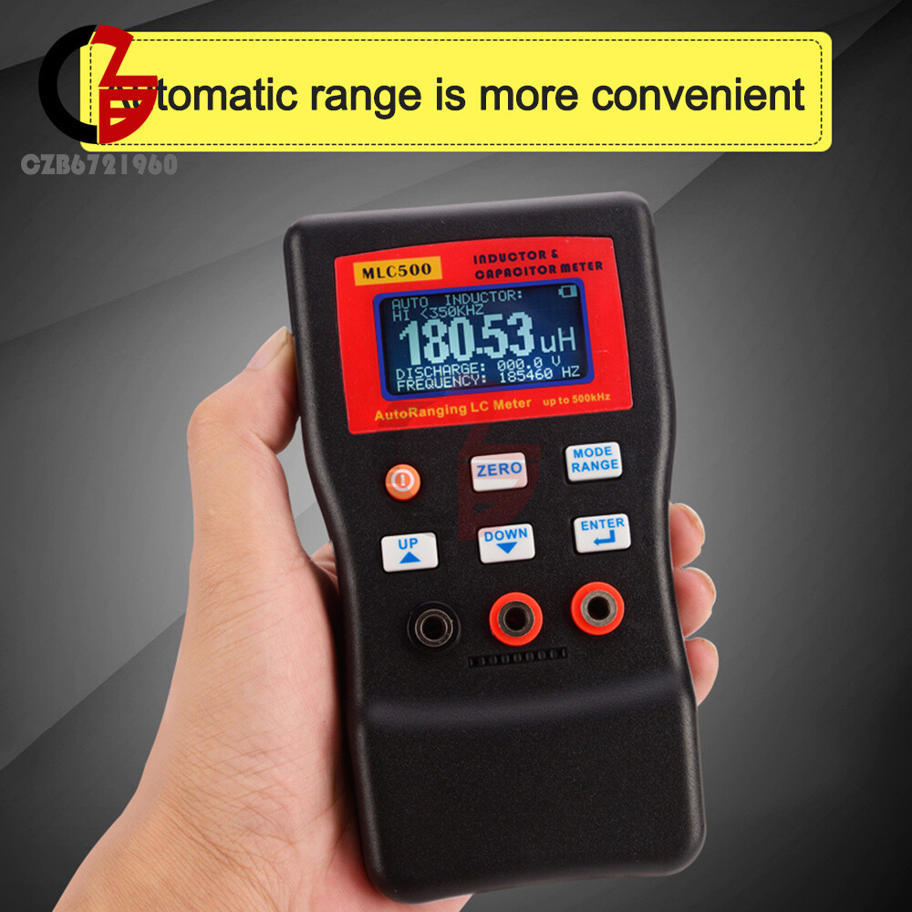 MLC500 Automatic Range Capacitance Inductance Meter Digital Capacitance Tester