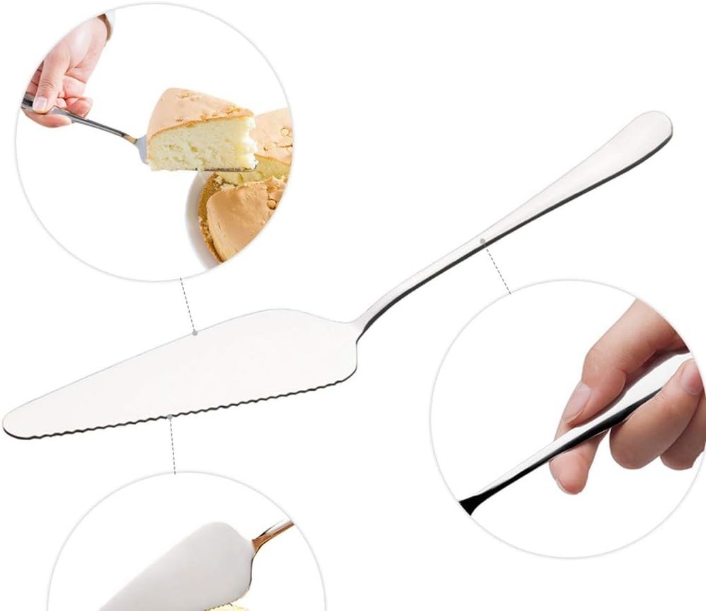 Stainless Steel Pizza Pie Cake Server Set