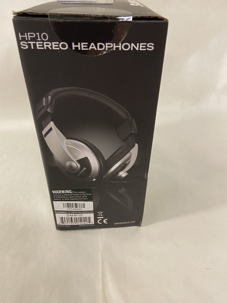 Samson HP10 Playback Headphones