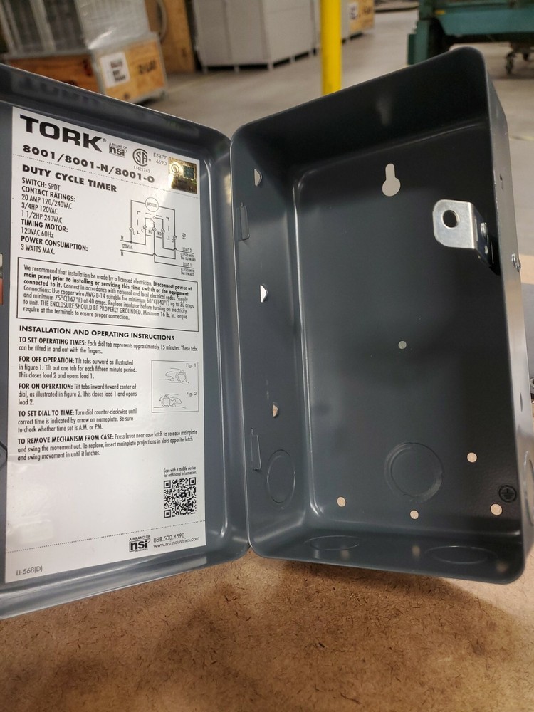 Tork Electrical Box Only