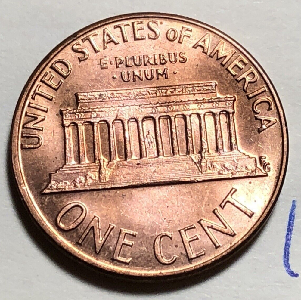 1973 D Lincoln Memorial Cent 192N