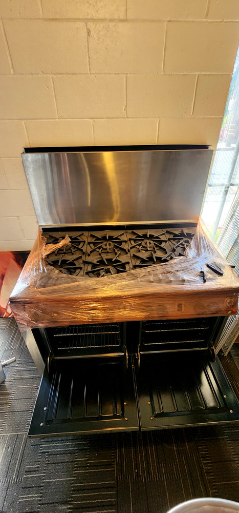 RANGE WOLF COURMET 8 BURNERS 2 OVENS