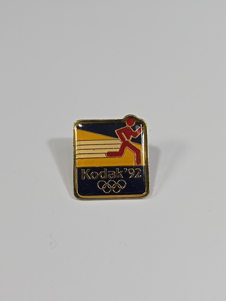 Olympic Lapel Pin Kodak '92 Barcelona Track