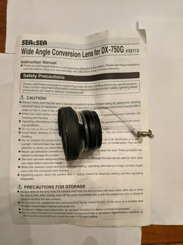 Sea and Sea 750G camera