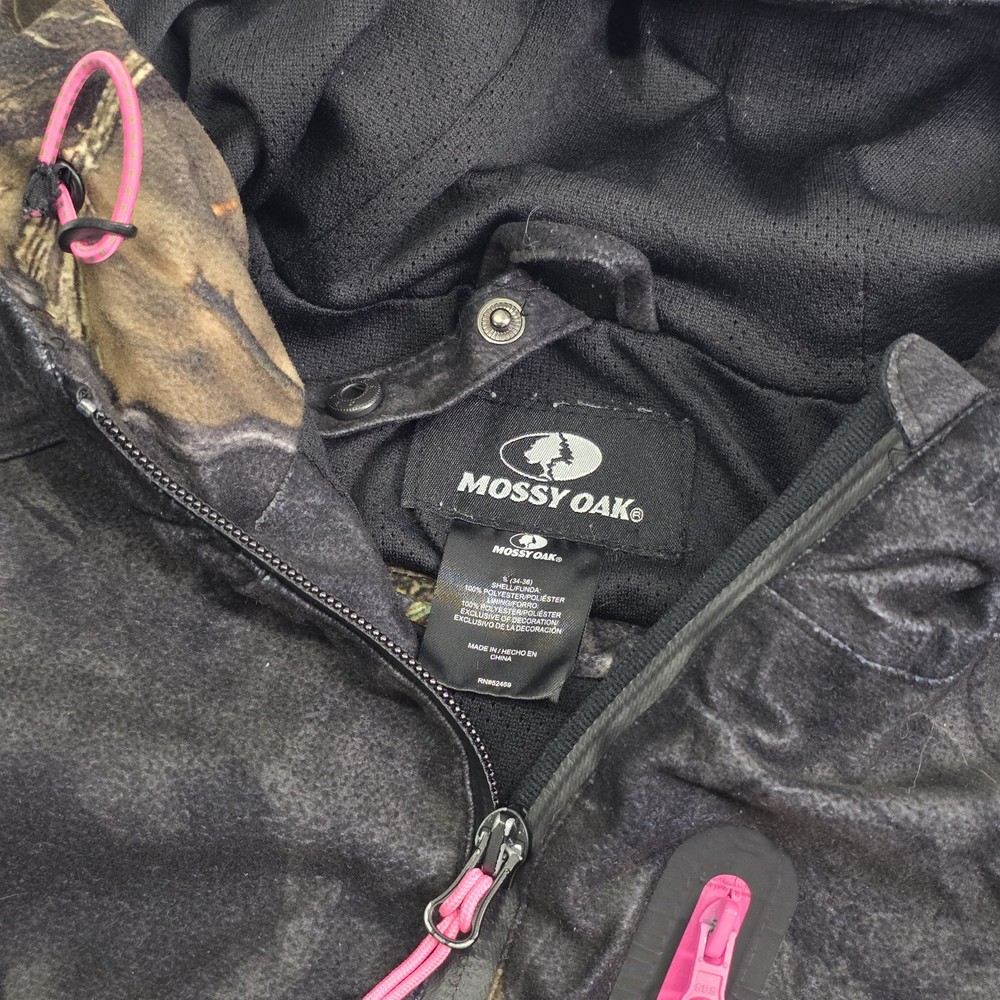 Womens Mossy Oak Lightweight Scent Control Jacket Mossy Oak Eclipse Pink S 34/36