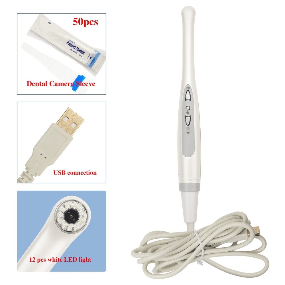 MD1030 Intraoral Camera Dental Camera,Button Work on Dexis,Eaglesoft More