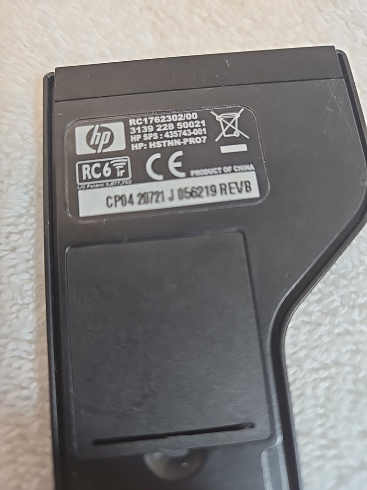 HP COMPUTER REMOTE CONTROL FOR PAVILION LAPTOPS -