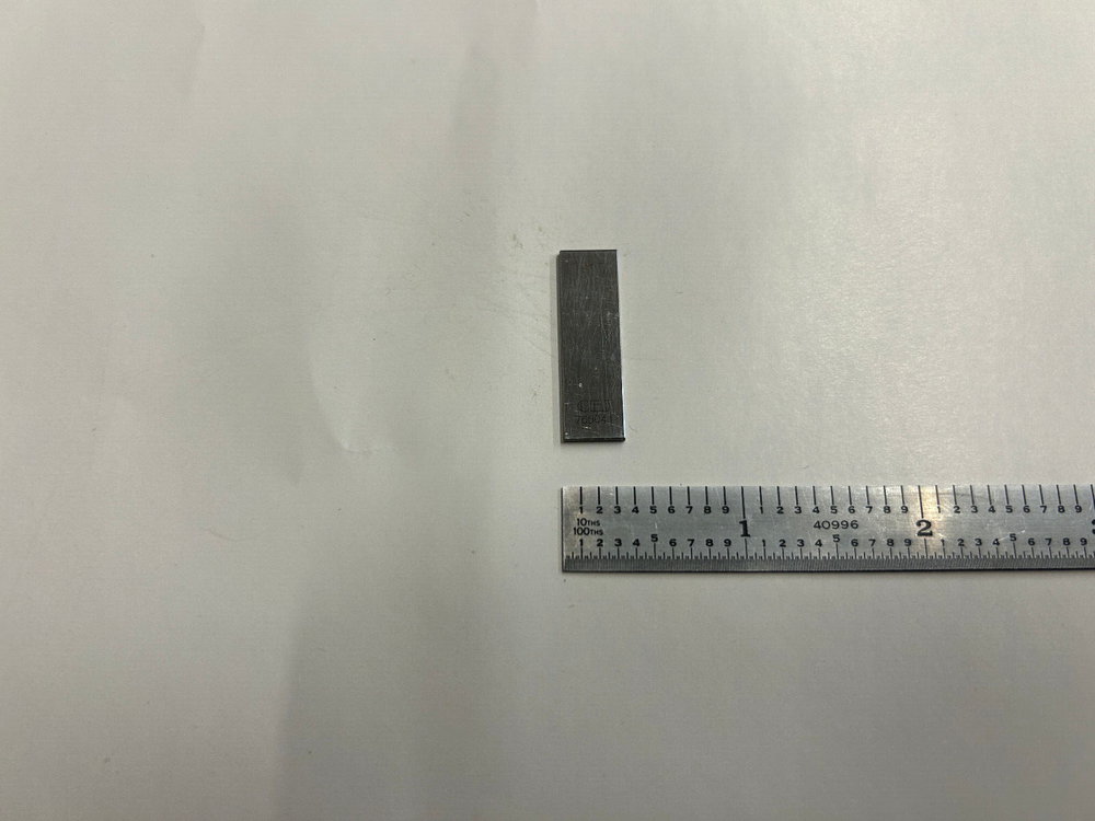 1.17 CEJ Rectangular Steel Gage Gauge Block