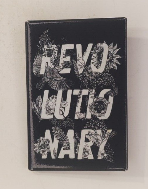 Vintage Revolutionary Womens Rights Rectangular Pinback Button