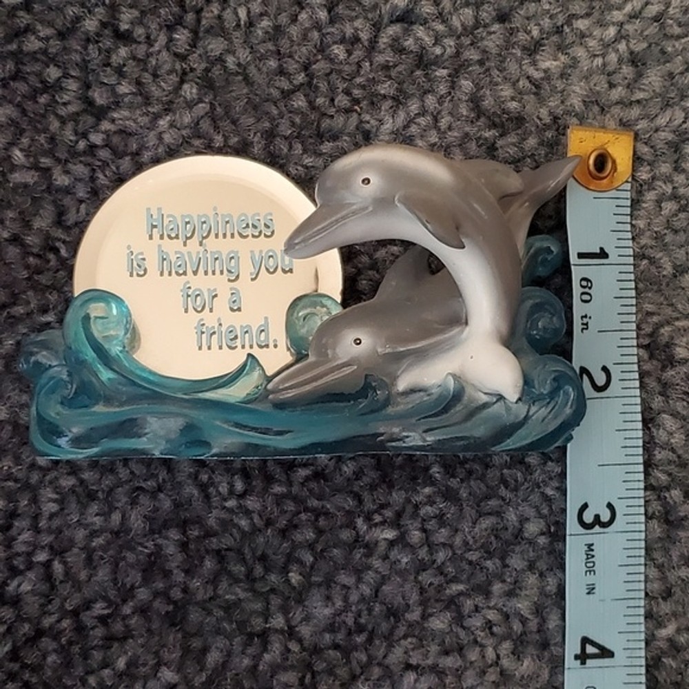 Paula's Cheerful Reflections dolphin figurine