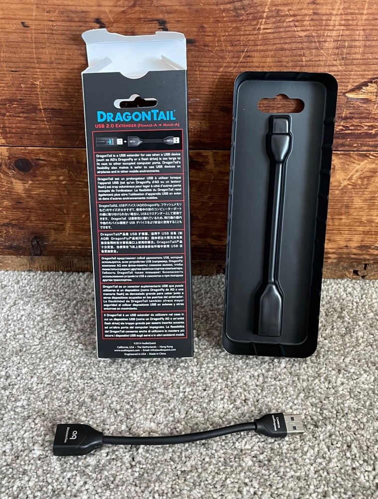 AudioQuest: Dragontail USB 2.0 Extender - original, open box