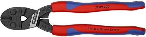 KNIPEX 71 02 200 Compact Bolt Cutters"CoBolt" 7,87" with soft handle