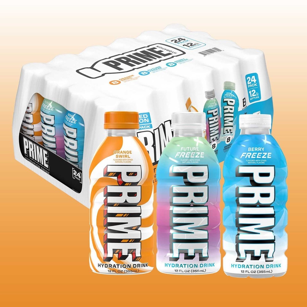 Prime Hydration Drink Variety Pack, 12 fl. oz., 24 pk.