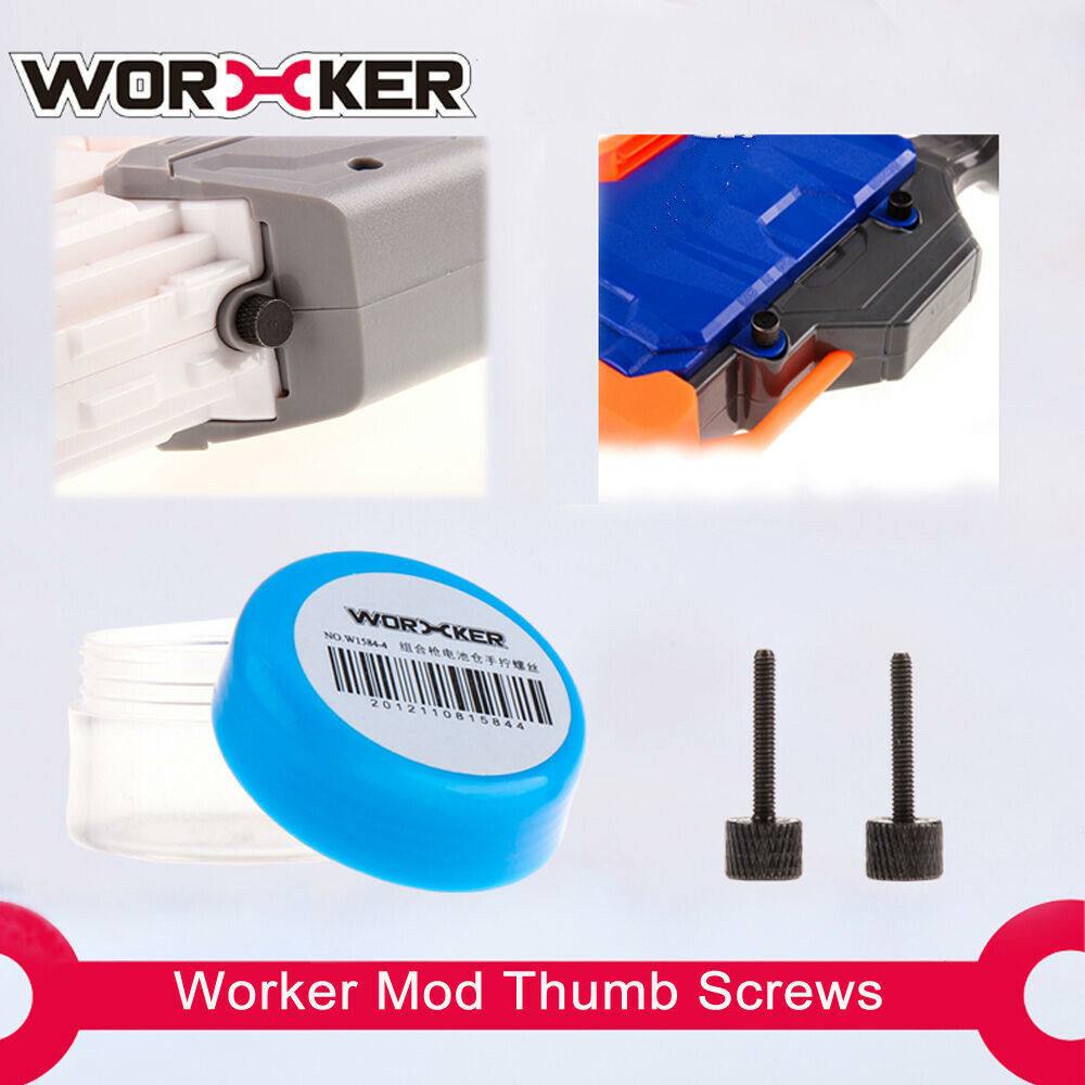 Workermod Thumb Screws for ECS-10/ Hyperfire Blaster Modify Toy