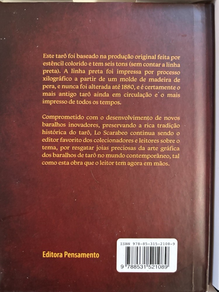 O ANTIGO TARÔ DE MARSELLA (Kit Includes Book & Deck)
