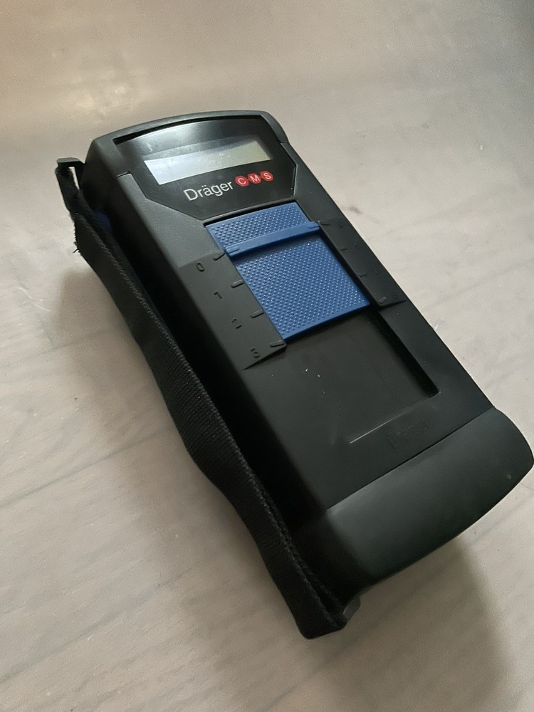 2x DRAGER CMS 6405250 Gas Analyzer Unit Data Recorder Chip Measurement System