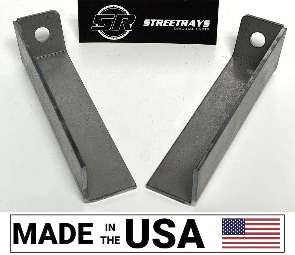 [SR] Shock Relocating Bracket Front Air Ride Bag Bagged Suspension Relocator