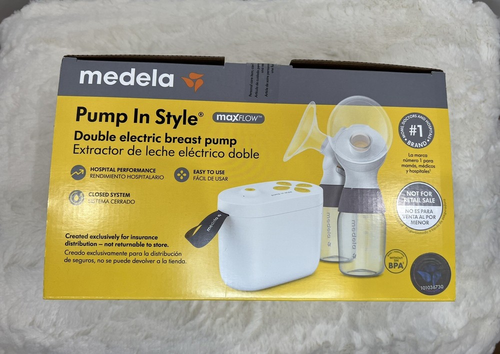 Medela Pump in Style Max Flow Double Electronic Breast Pump New