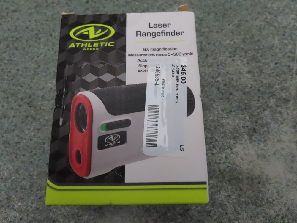 ATHLETIC WORKS LASER RANGEFINDER AW99390