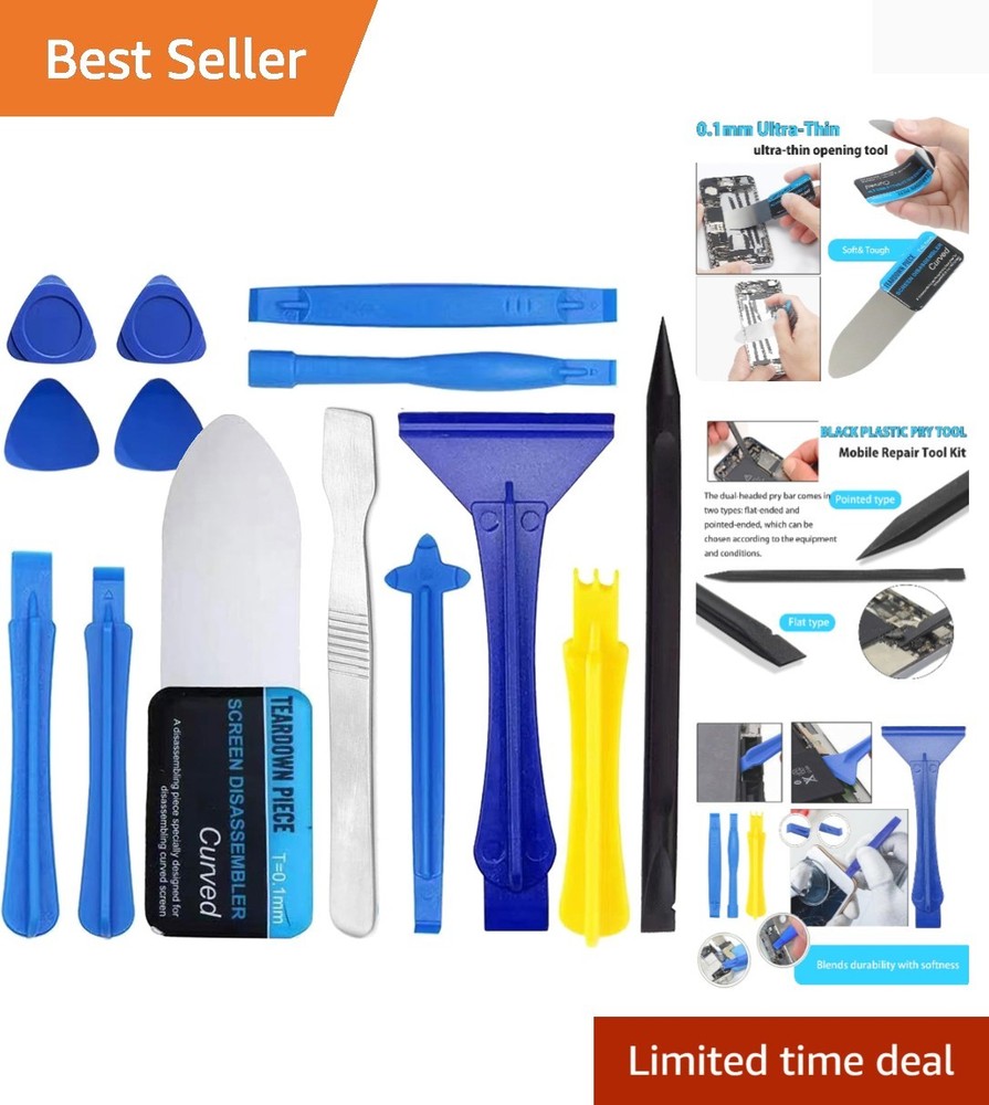 14-Piece Spudger Tool Kit for Safe Electronics Repair – Ultra-Thin & Versatile
