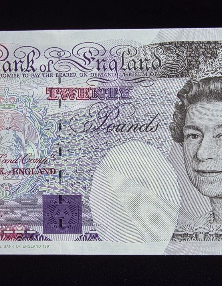UNC First Run E01 £20 Twenty Pound Kentfield Banknote